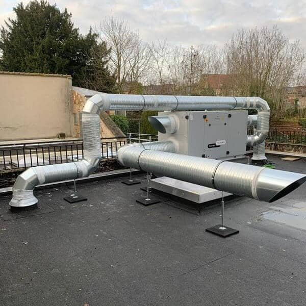 CTA ventilation installation Parisclim 